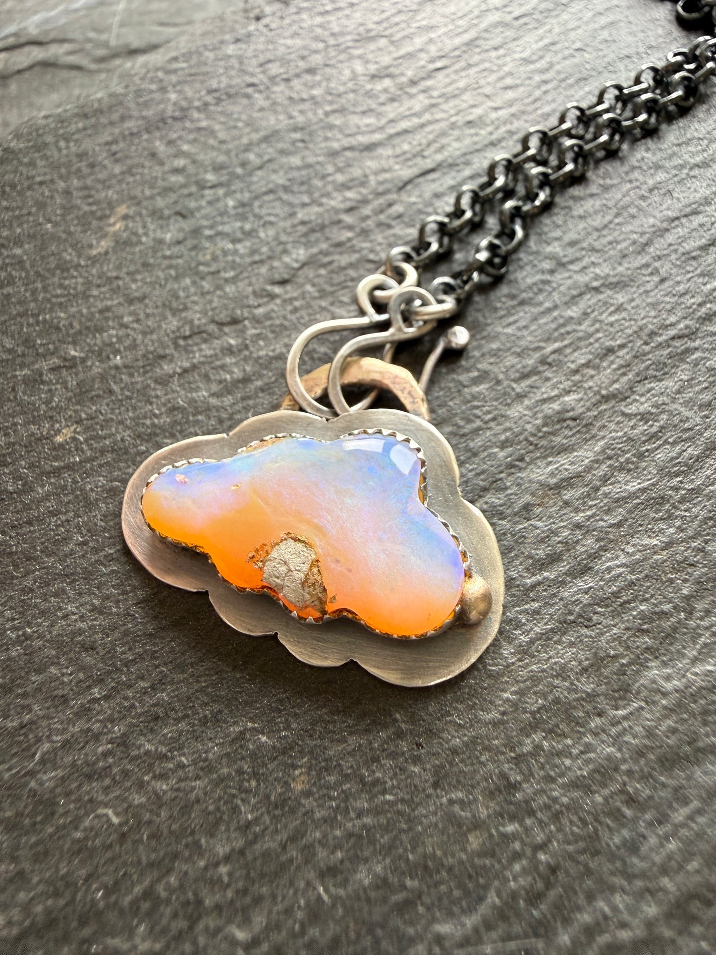 Pastel Opal Cloud Necklace