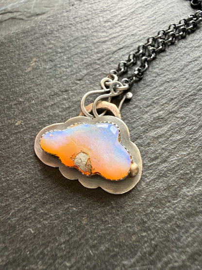 Pastel Opal Cloud Necklace