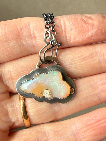 Pastel Opal Cloud Necklace