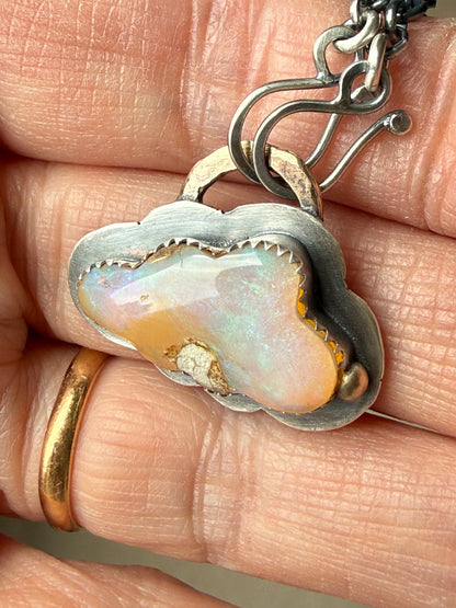 Pastel Opal Cloud Necklace