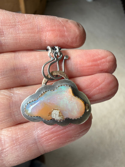 Pastel Opal Cloud Necklace