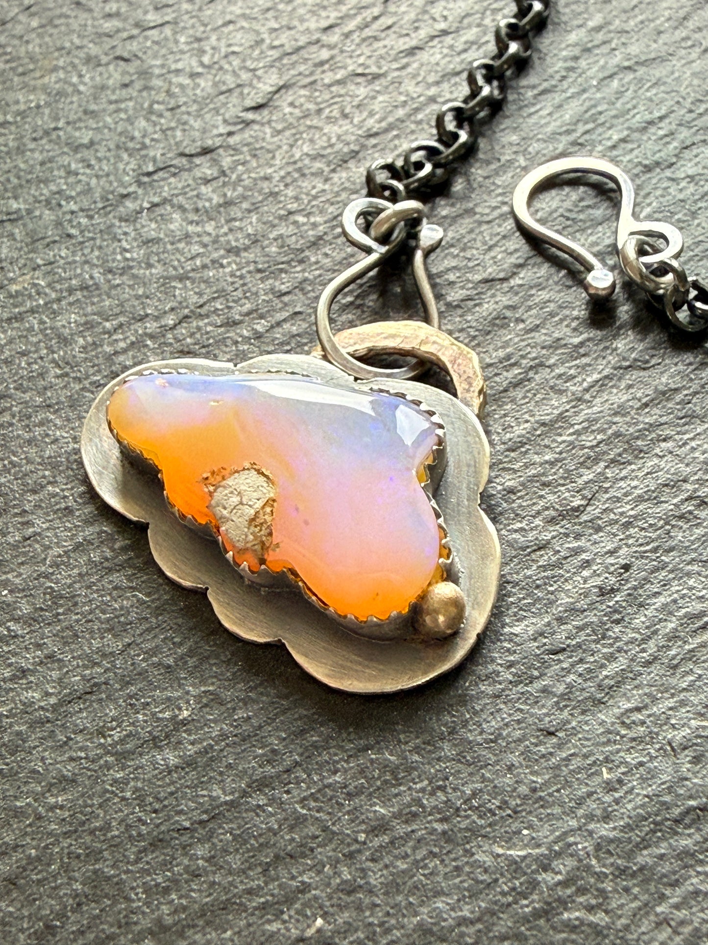 Pastel Opal Cloud Necklace