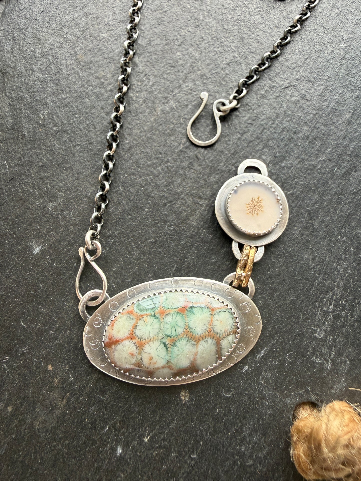 Fossilised Coral Necklace