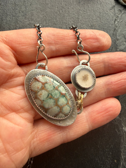 Fossilised Coral Necklace