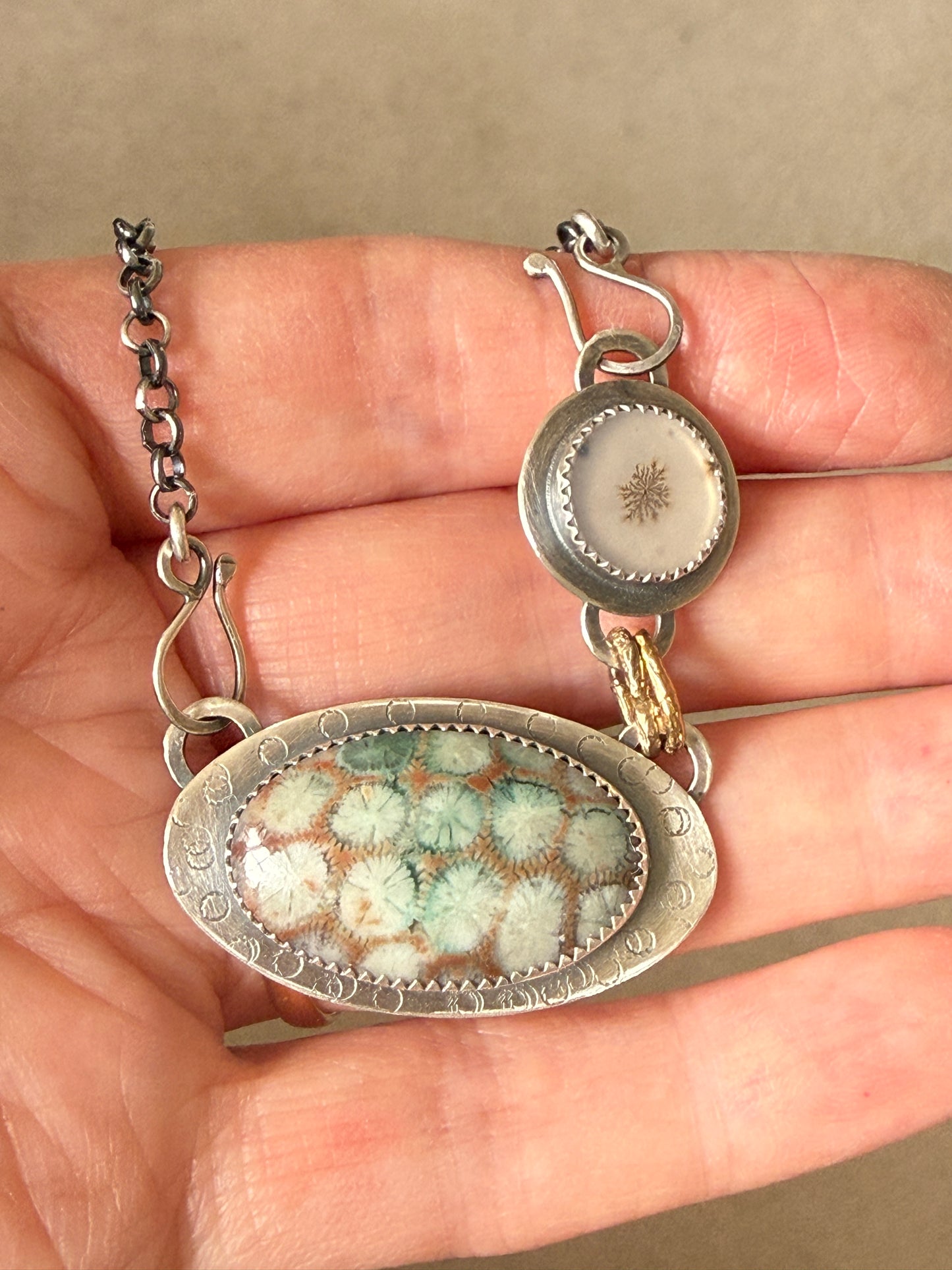 Fossilised Coral Necklace