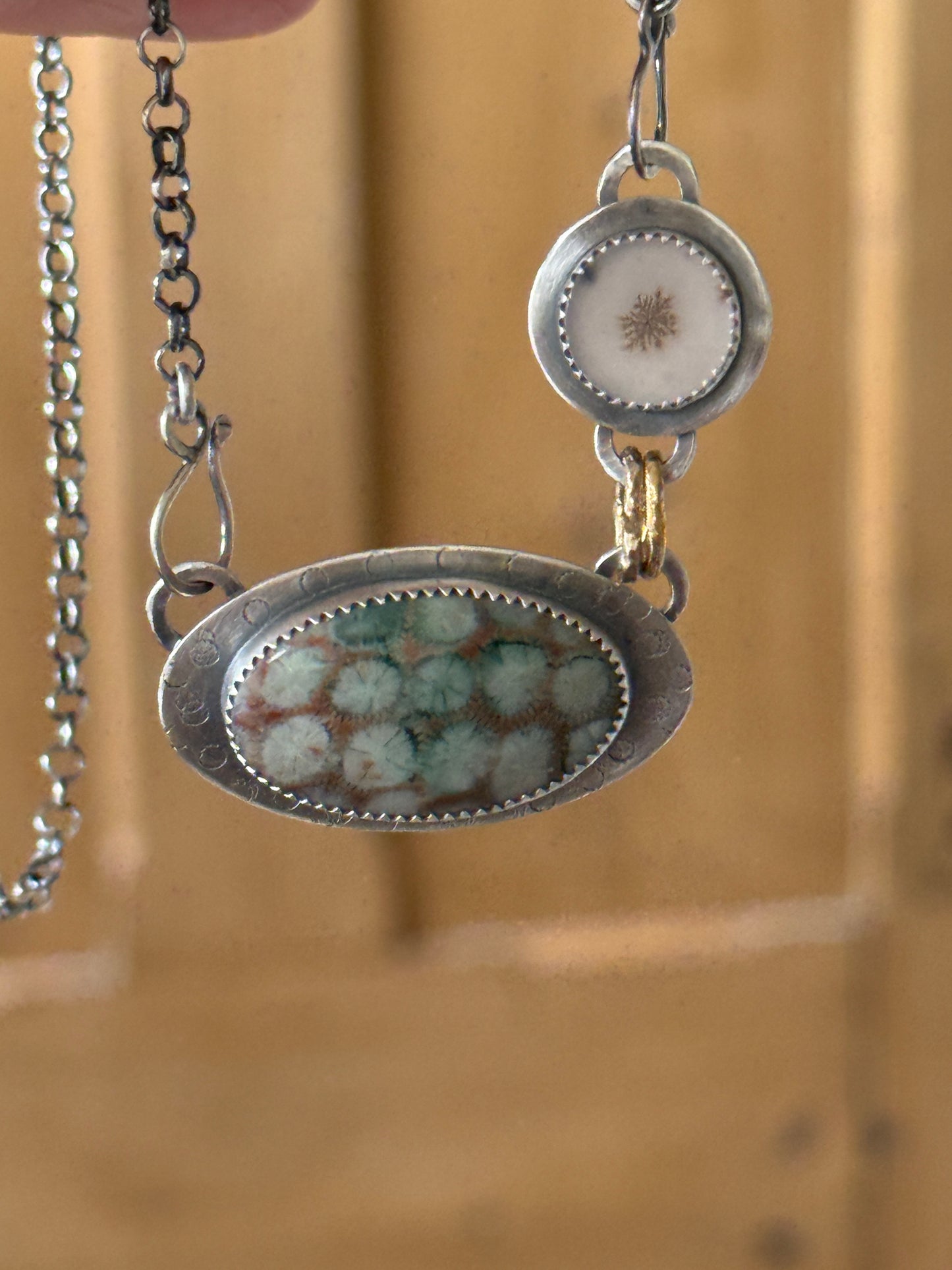 Fossilised Coral Necklace