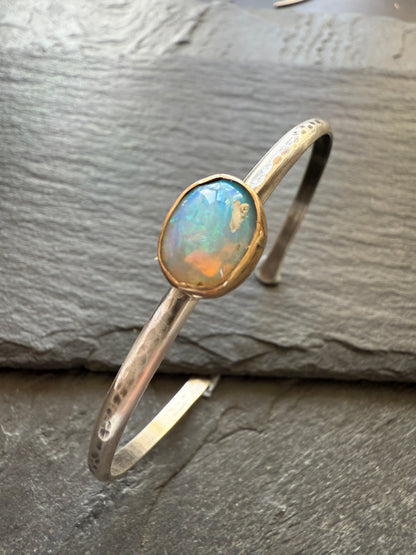 Opal Cuff Bracelet