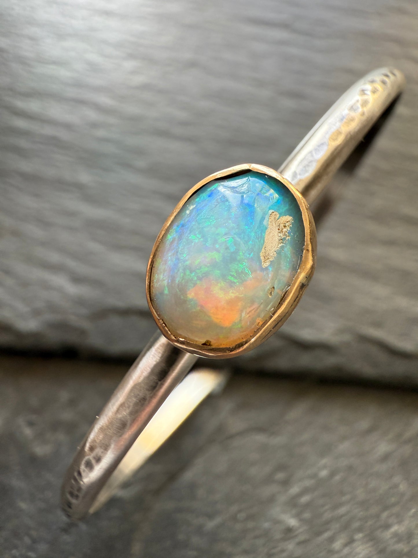 Opal Cuff Bracelet