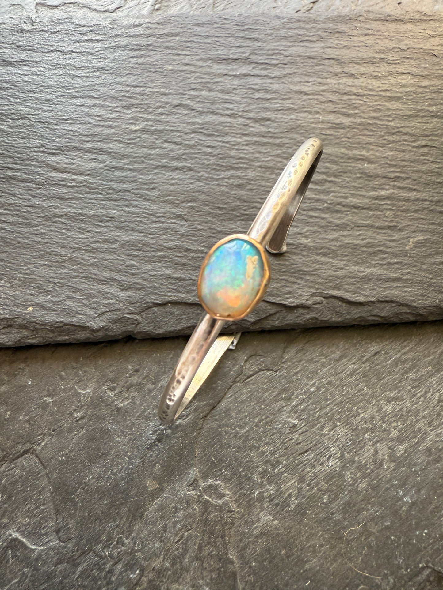 Opal Cuff Bracelet