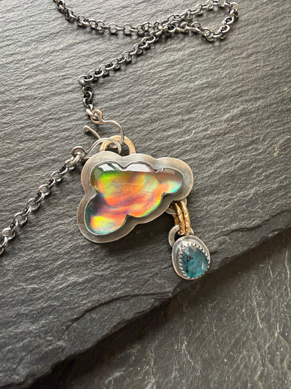 Aurora Opal Cloud Pendant