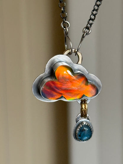 Aurora Opal Cloud Pendant