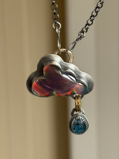 Aurora Opal Cloud Pendant