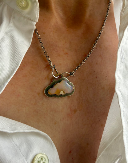 Pastel Opal Cloud Necklace