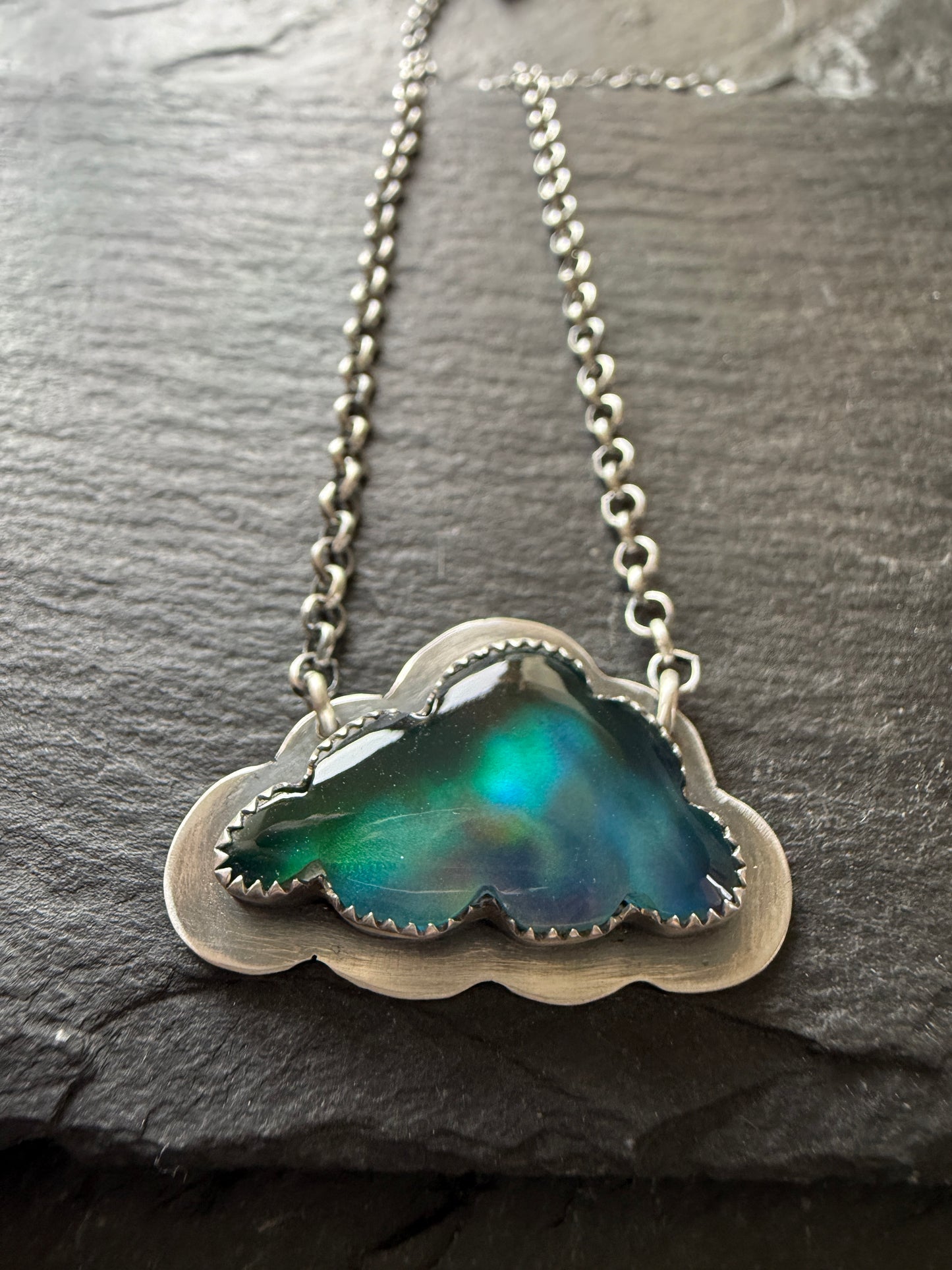 Aurora Opal Pendant
