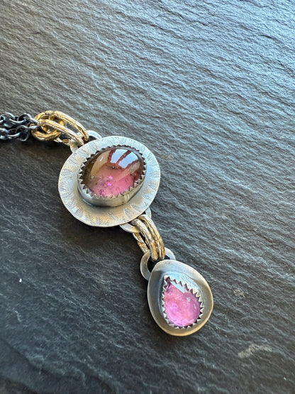 Tourmaline Charm Necklace