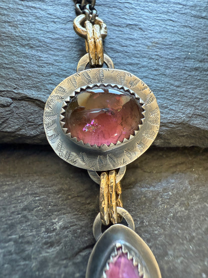 Tourmaline Charm Necklace