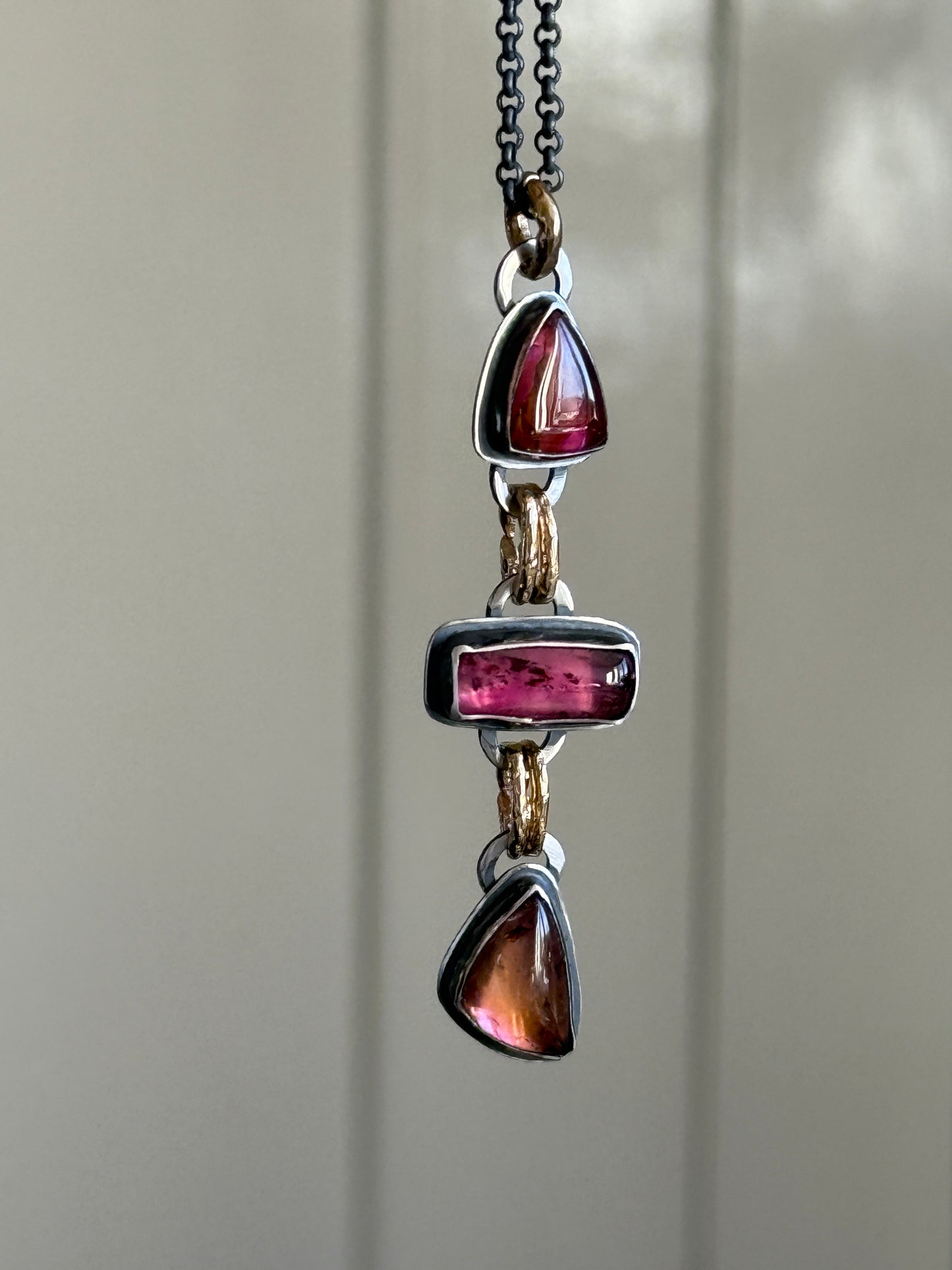 Tourmaline Charm Necklace