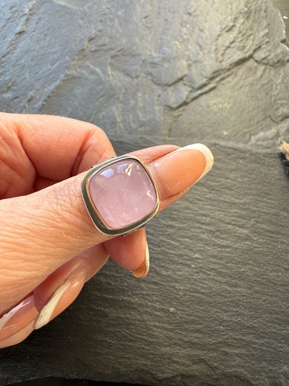 Morganite ring 7 1/2