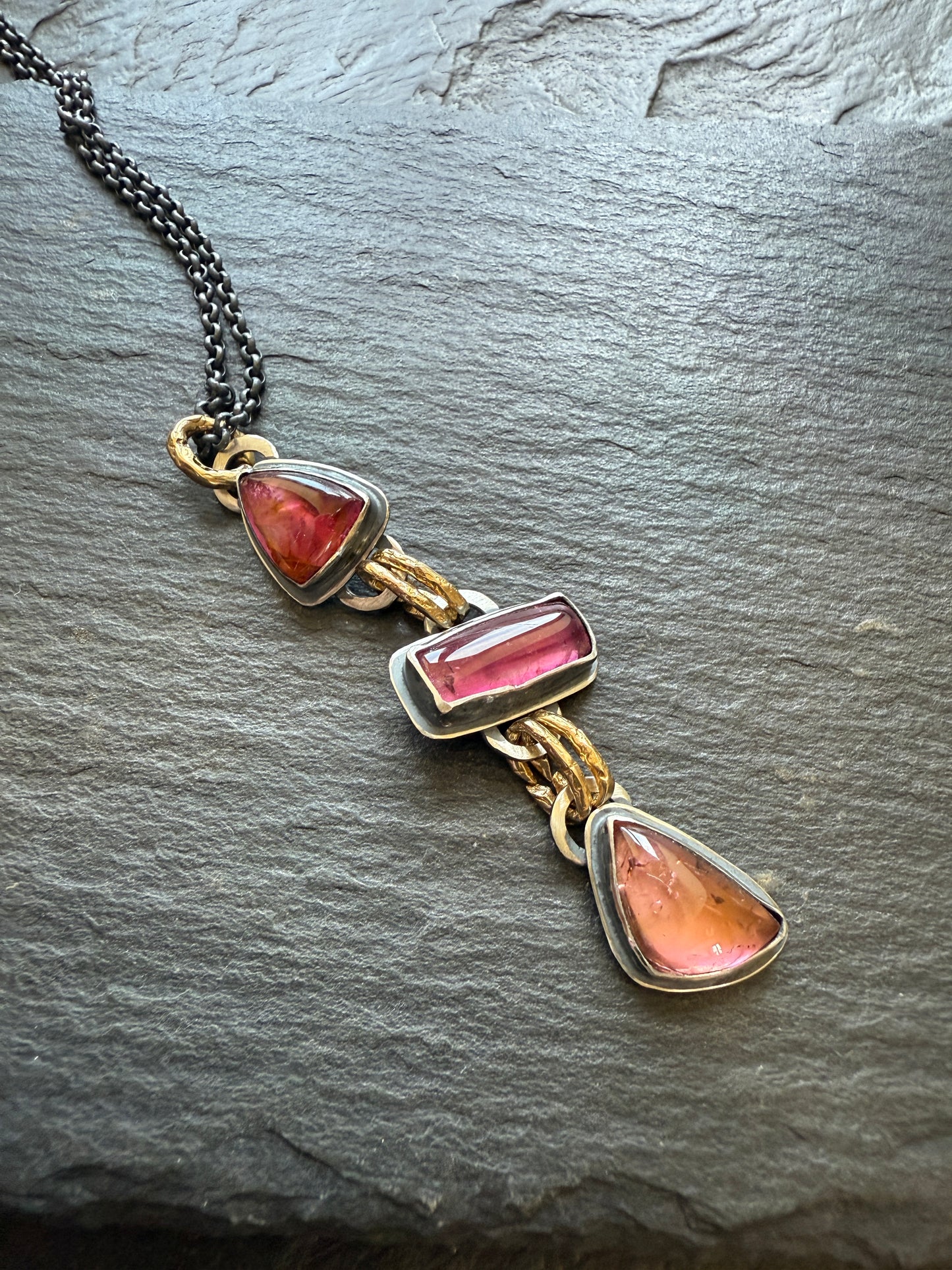 Tourmaline Charm Necklace