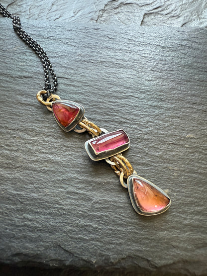 Tourmaline Charm Necklace