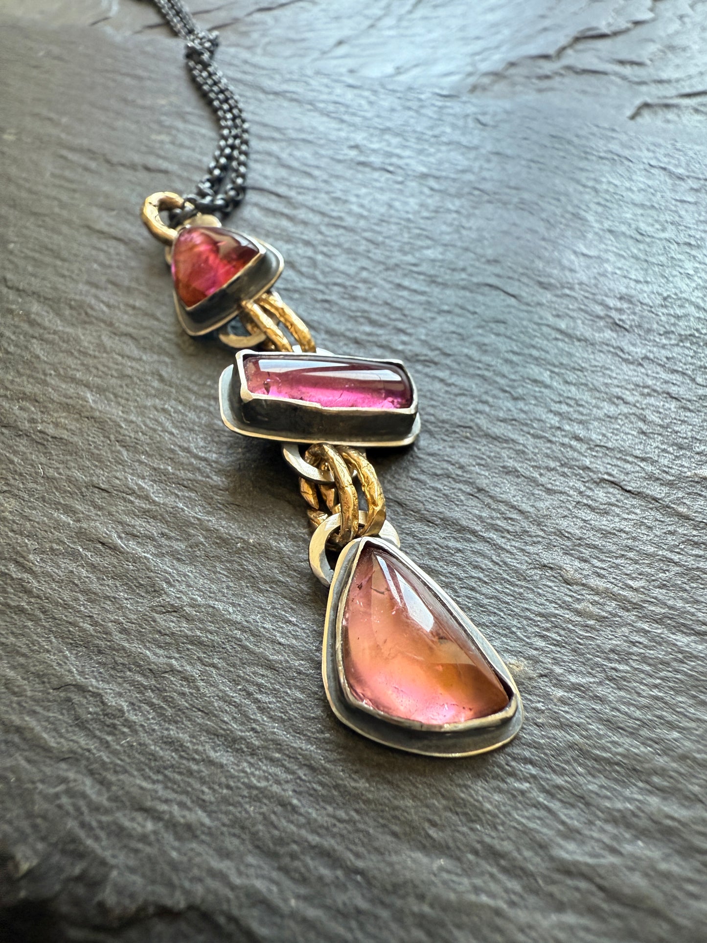 Tourmaline Charm Necklace