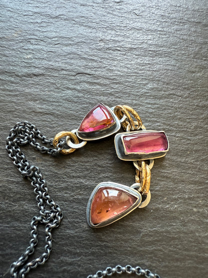 Tourmaline Charm Necklace