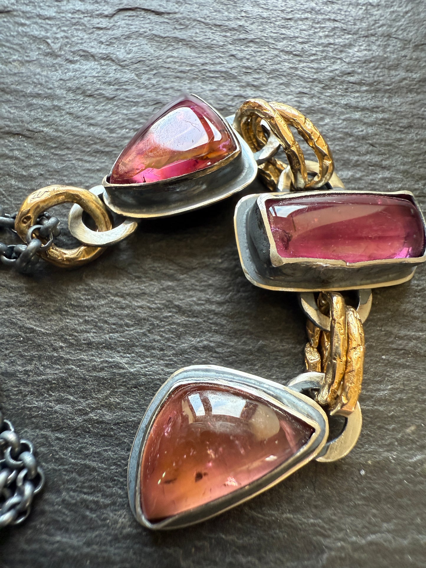 Tourmaline Charm Necklace