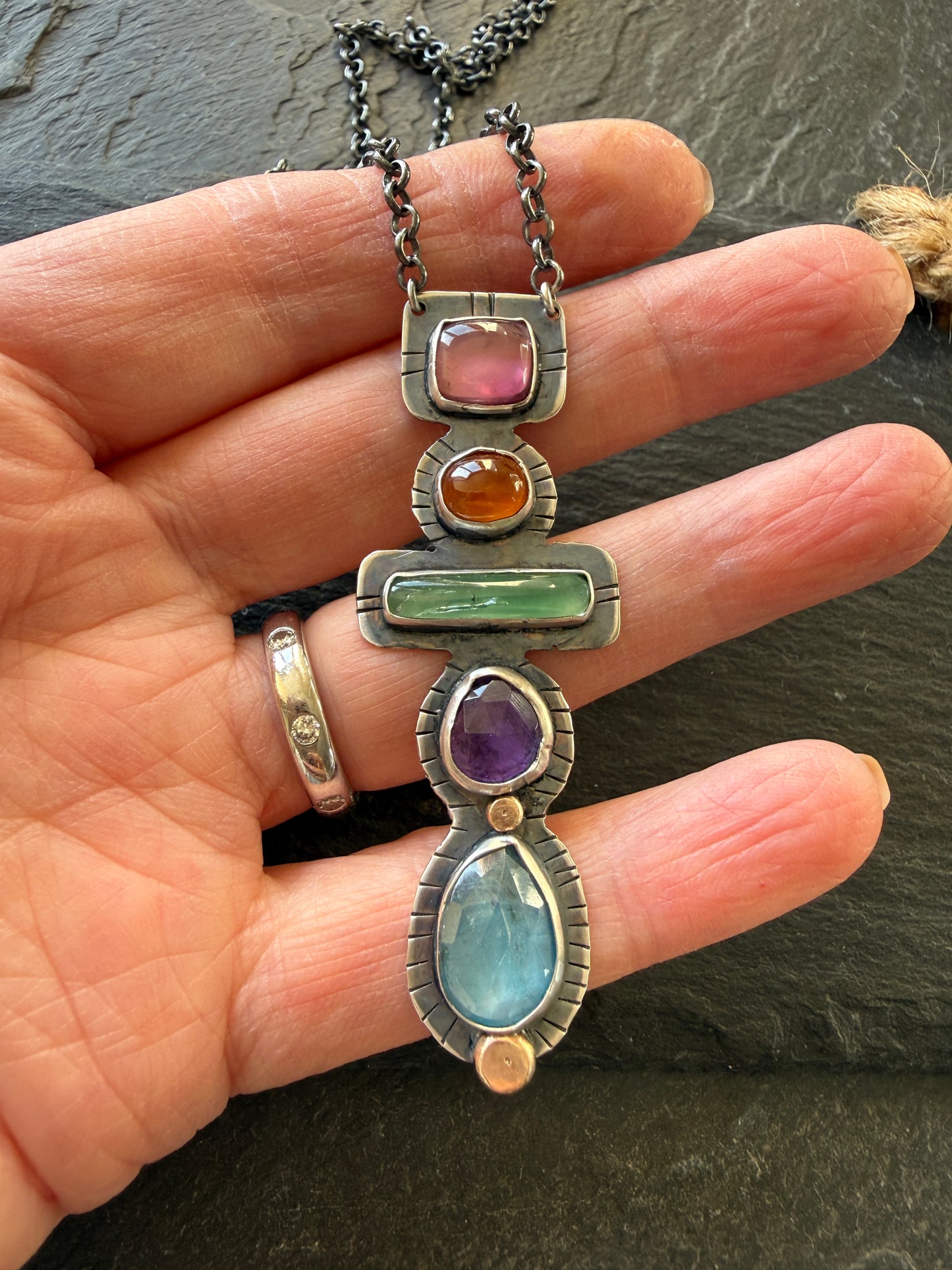 Multi Charm Pendant