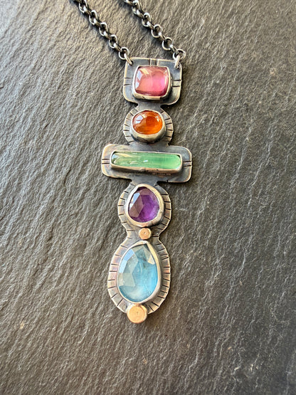 Multi Charm Pendant
