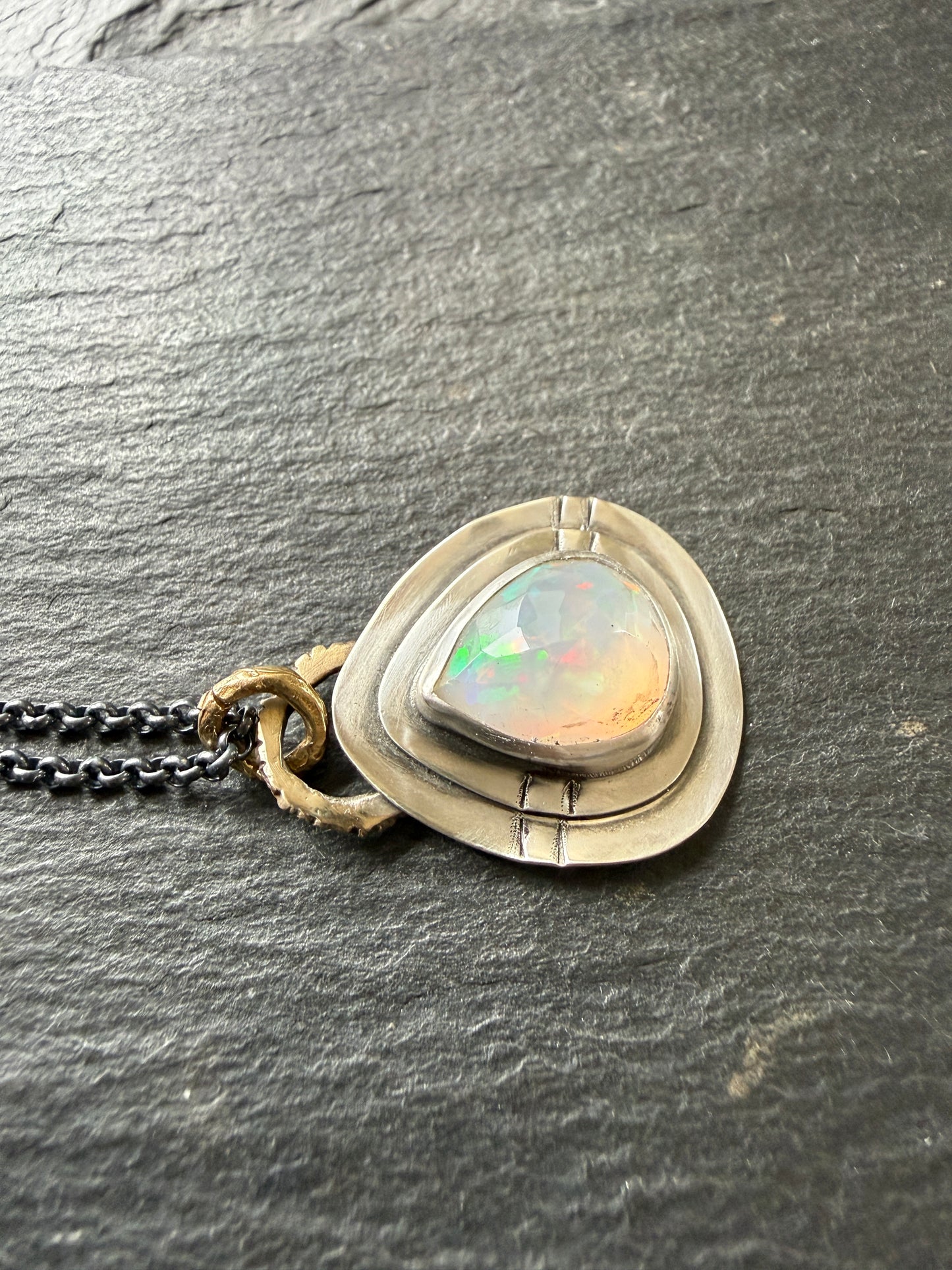 Ethiopian Opal Necklace