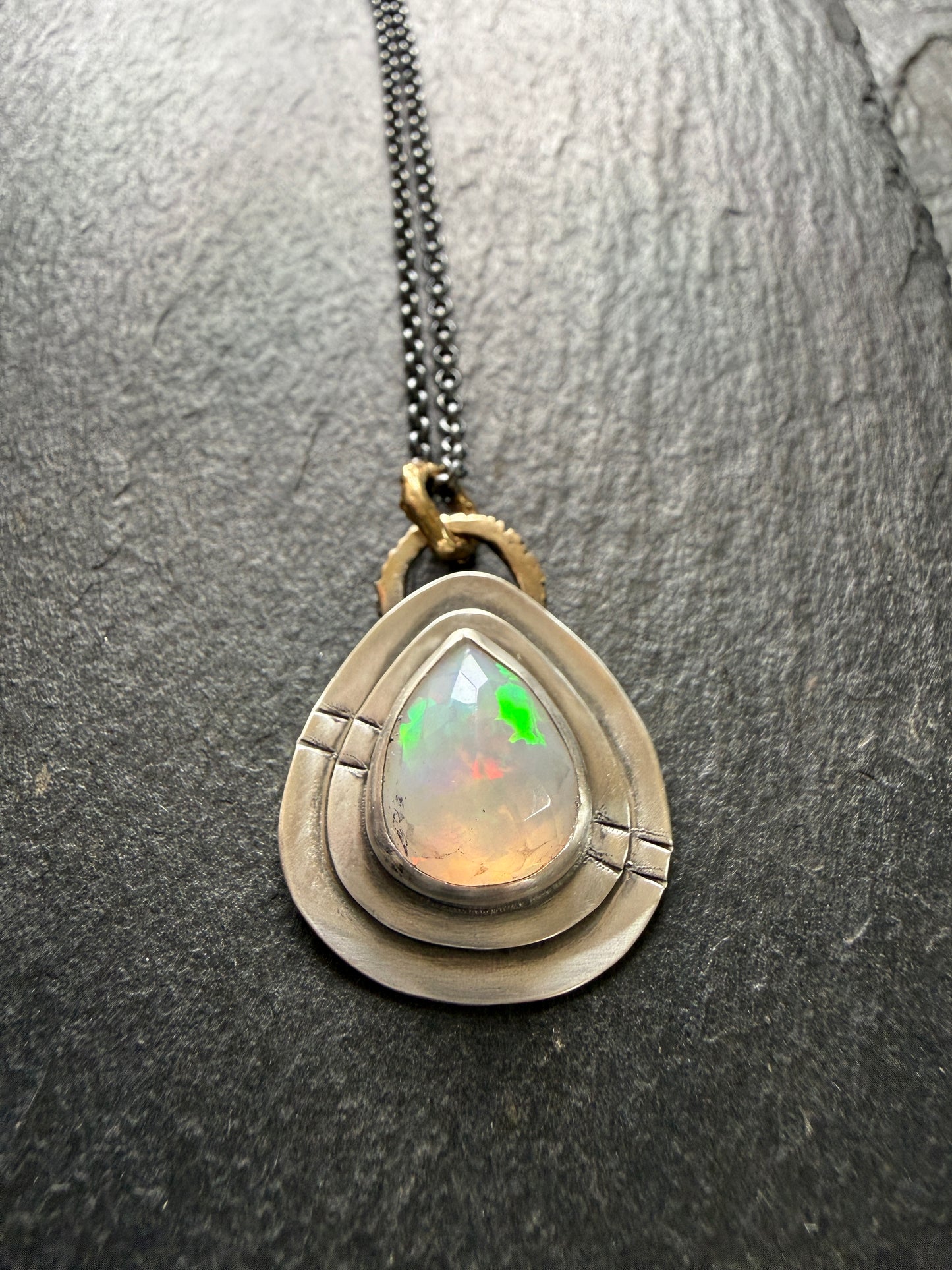 Ethiopian Opal Necklace