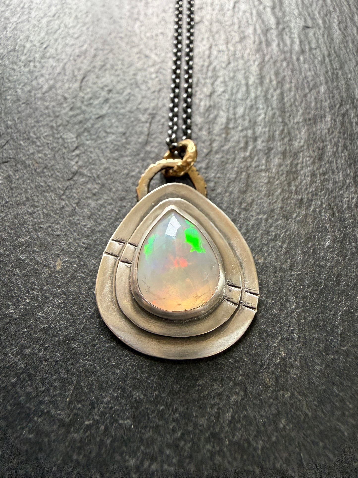 Ethiopian Opal Necklace