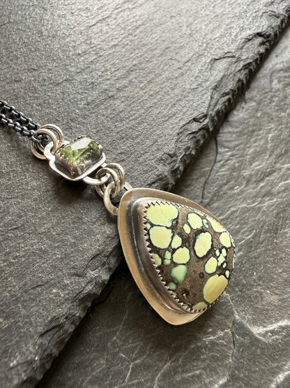 Desert Bloom Variscite Necklace