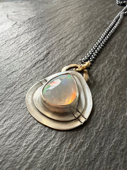Ethiopian Opal Necklace
