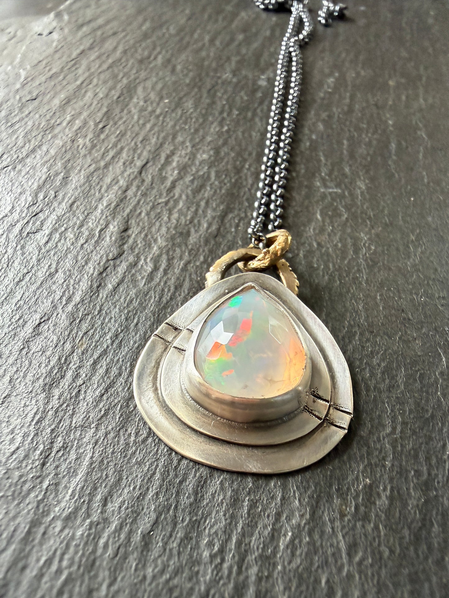 Ethiopian Opal Necklace