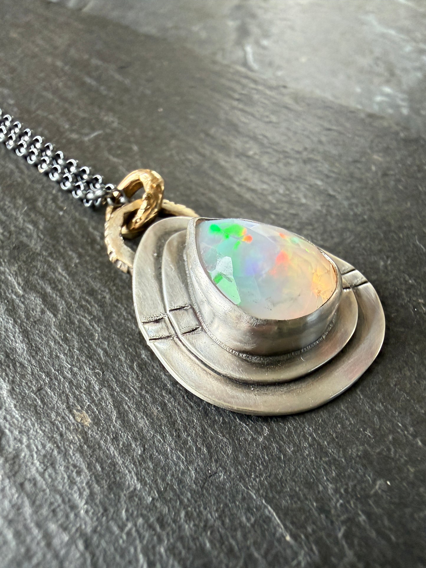 Ethiopian Opal Necklace