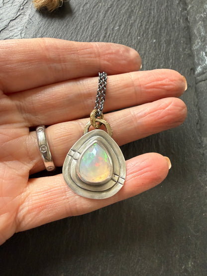 Ethiopian Opal Necklace