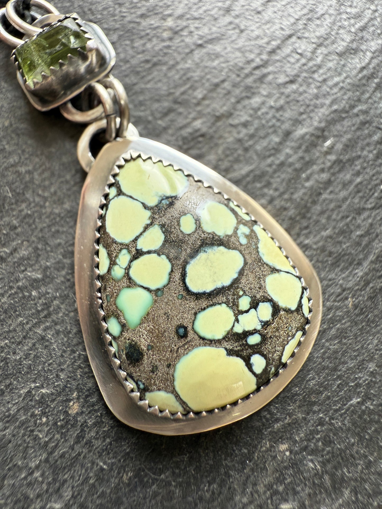 Desert Bloom Variscite Necklace