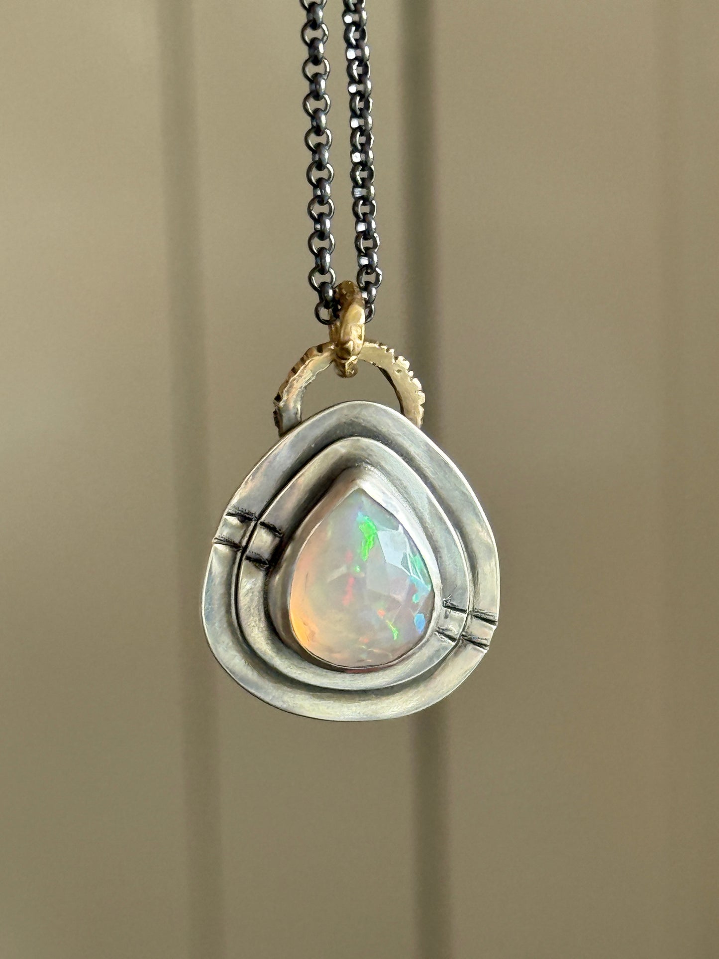 Ethiopian Opal Necklace