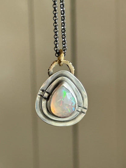 Ethiopian Opal Necklace
