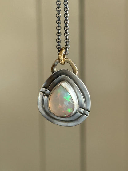 Ethiopian Opal Necklace