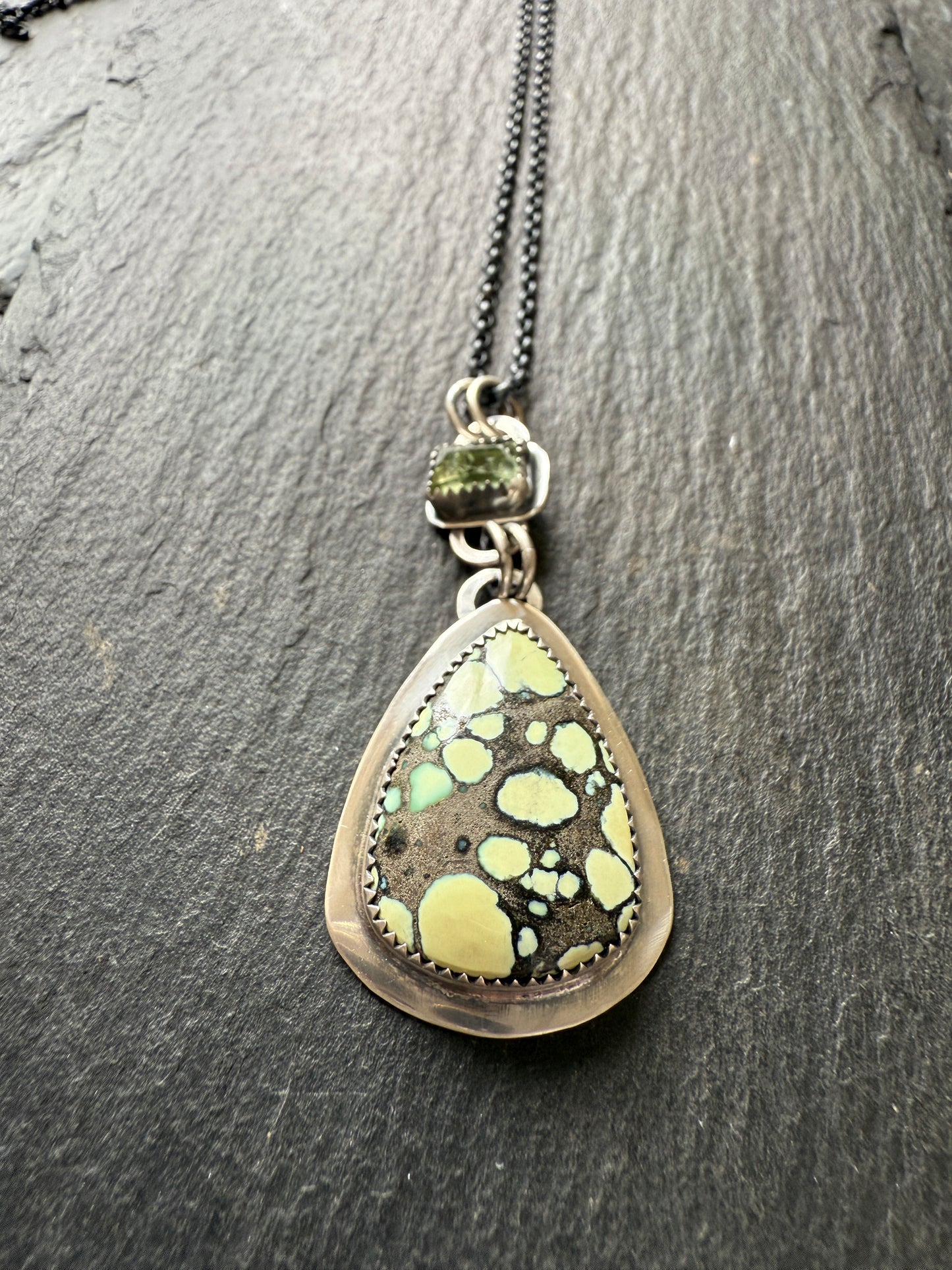 Desert Bloom Variscite Necklace