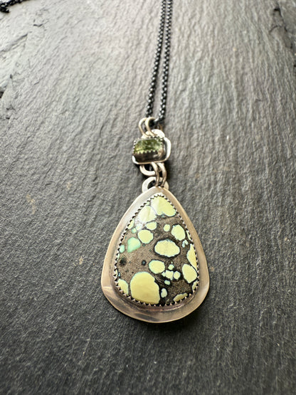 Desert Bloom Variscite Necklace