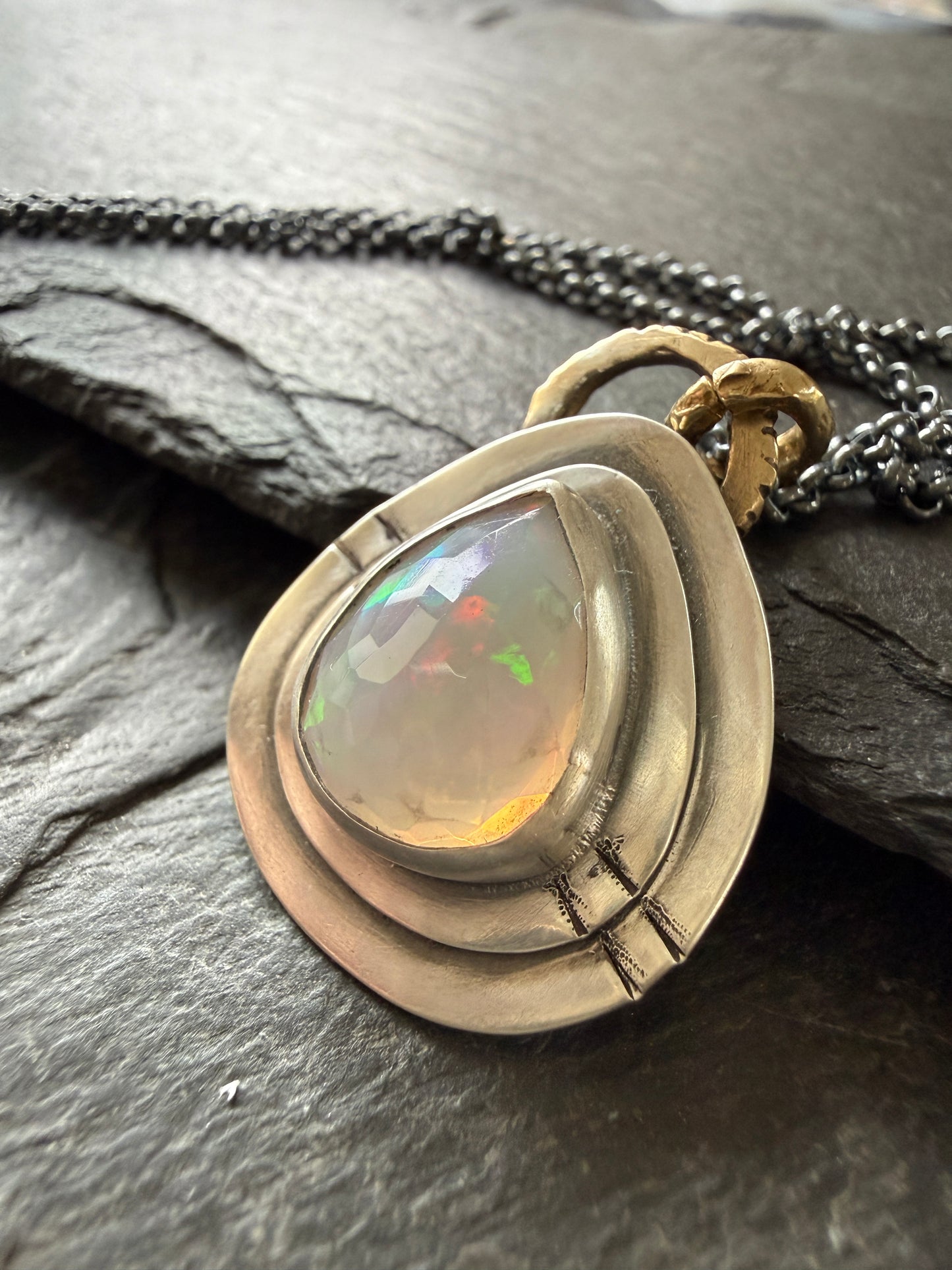 Ethiopian Opal Necklace