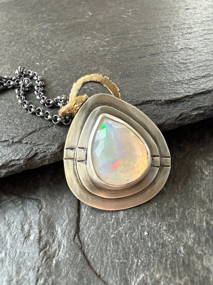 Ethiopian Opal Necklace