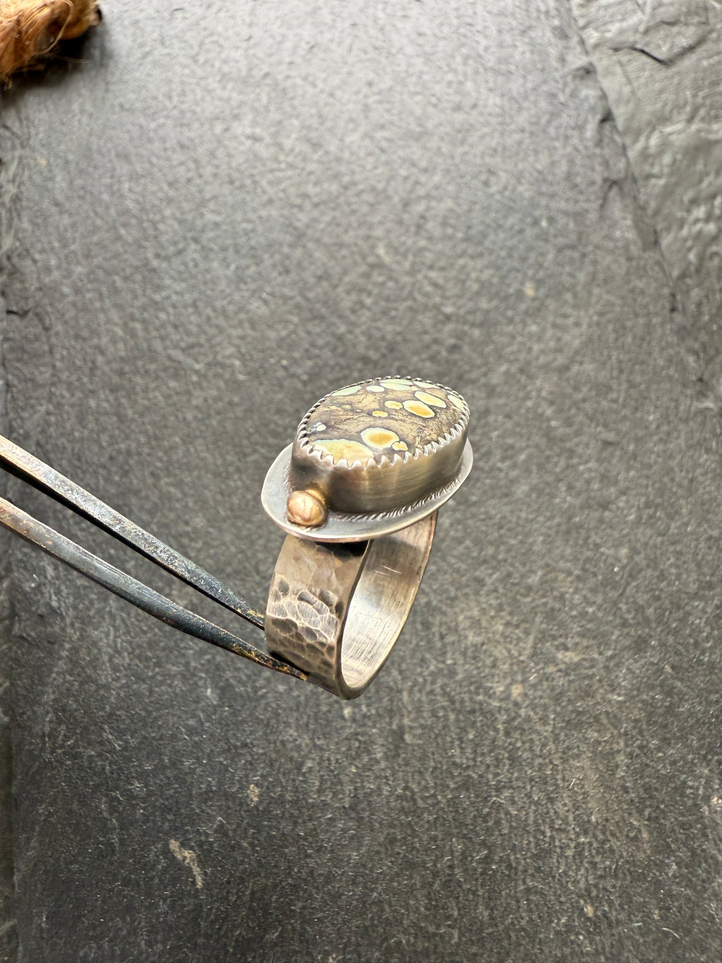 Desert Bloom Turquoise Ring 7 1/4