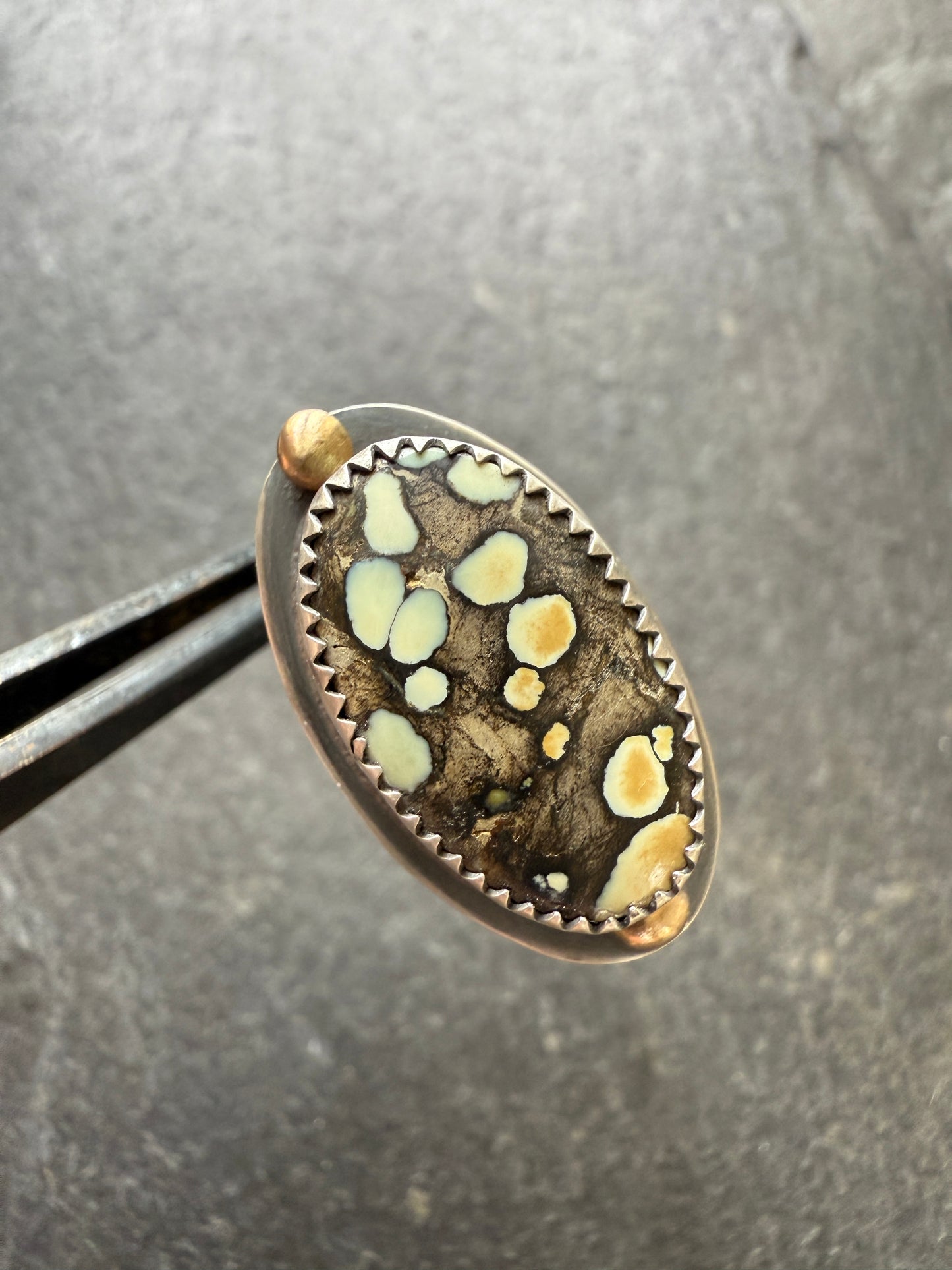 Desert Bloom Turquoise Ring 7 1/4