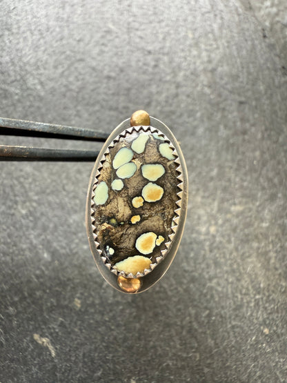 Desert Bloom Turquoise Ring 7 1/4