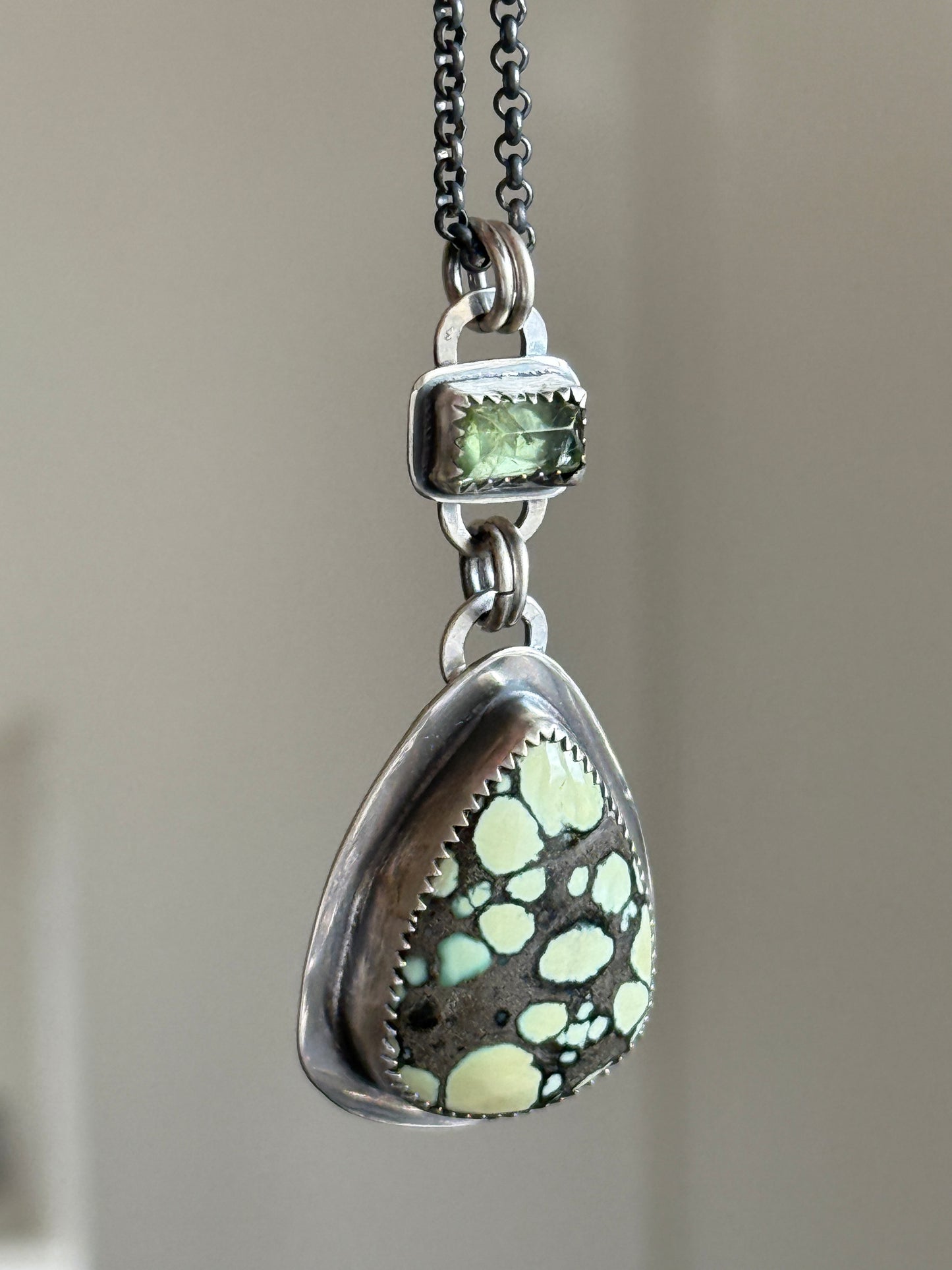 Desert Bloom Variscite Necklace