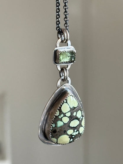 Desert Bloom Variscite Necklace